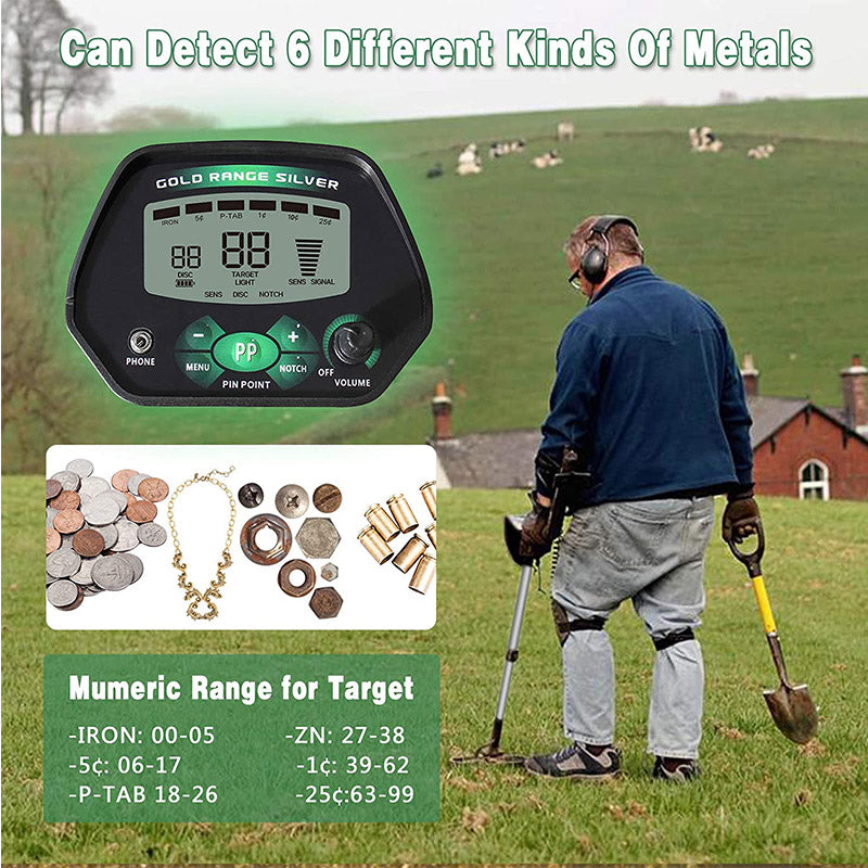 Handheld metal detector metal detector underground treasure metal detector MD-4090