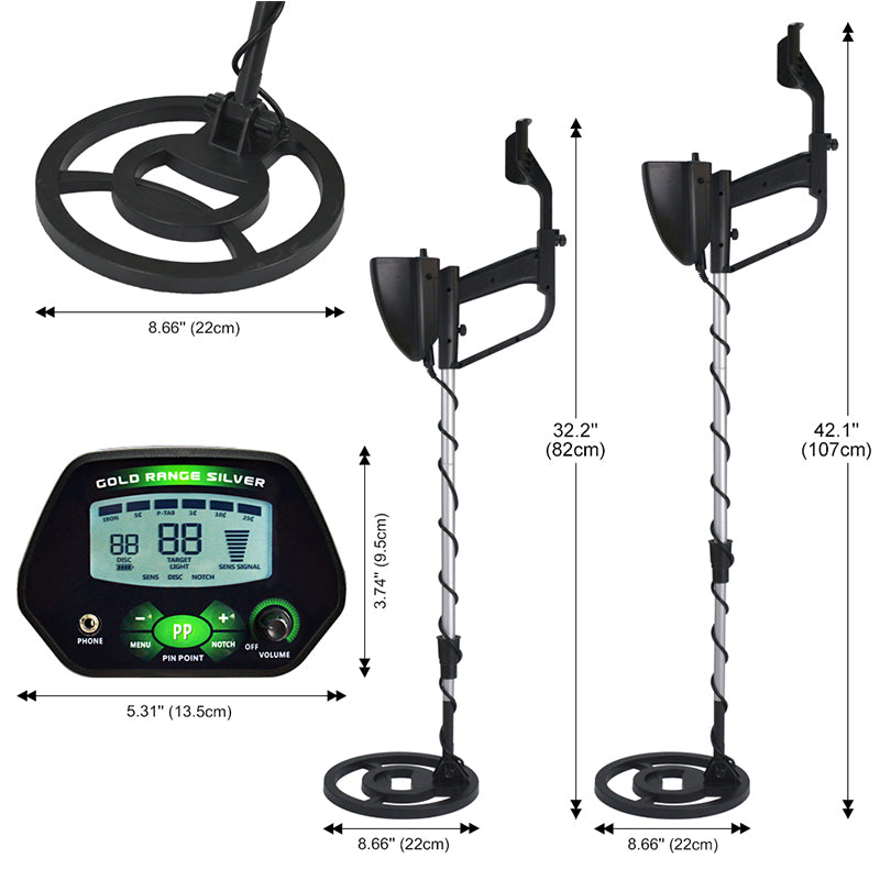 Handheld metal detector metal detector underground treasure metal detector MD-4090