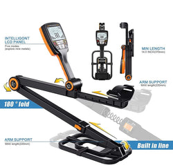 New Foldable metal detector for gold TX 640 waterproof underground gold detector