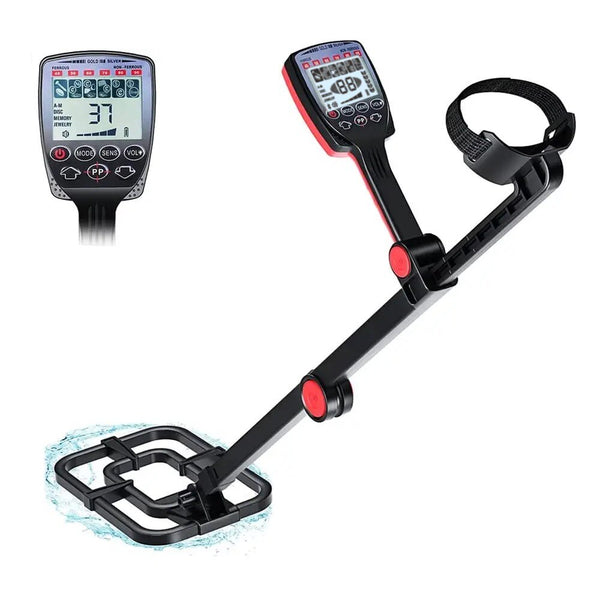 Underground Foldable Metal Detector TX610 Adventure Treasure Hunting Equipment Archeology Pinpointing Gold Desert Detection