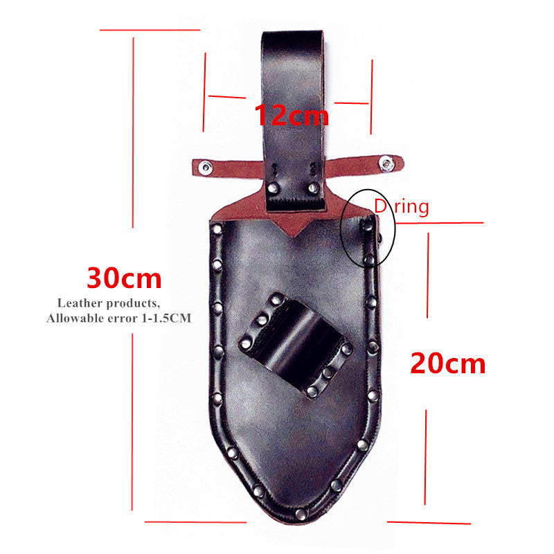 Pointer Metal Detector Holster Digger Pouch Waist Finds Bag Tools Shovel ProFind Digger Leather 2in1 for Garden Detecting