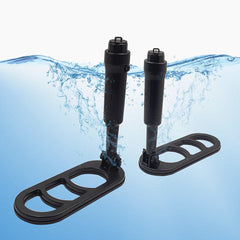 Waterproof Dive Metal Detector Folding Version Pulse Coil Underwater Pulse Scan Pinpointer Scuba Detecting