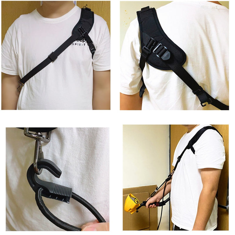 SHRXY Generic Detecting Load-Bearing strap Harness Sling Support for Garrett Bounty Hunter GPX Detecting