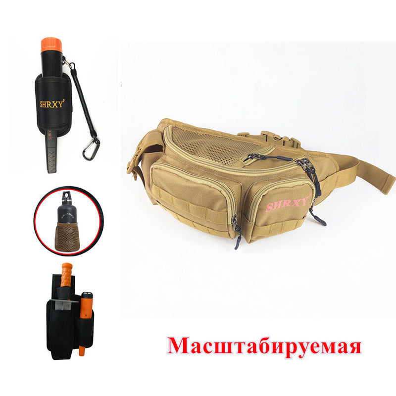 Metal Detecting Bag Waist Bag Portable Chest Waist Pack Messenger Bag for metal detector Fishing Tackle Bag