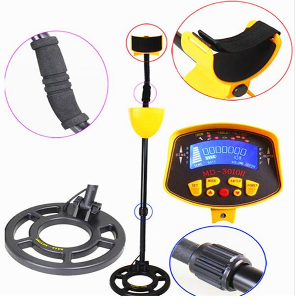 deep Metal Detector Sale Limited Md-3010ii Underground gold metal Detector With Lcd Display Gold Treasure Hunter