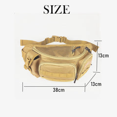 Metal Detecting Bag Waist Bag Portable Chest Waist Pack Messenger Bag for metal detector Fishing Tackle Bag