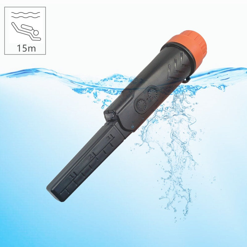 Waterproof Pointer Metal Detector Underwater 15M Pulse Pinpointer Induction Dive Metal Detecting