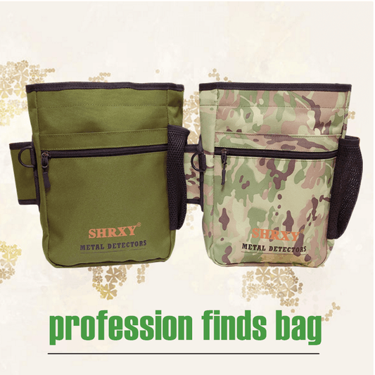 Metal Detector Pouch Bag Digger Supply Treasure Waist Pack Good Luck Finds Bag Garden Detecting Tools Shovel ProFind Bag